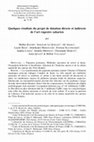 Research paper thumbnail of Quelques résultats du projet de datation directe et indirecte de l'art rupestre saharien