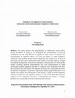 Research paper thumbnail of Compañero, Correligionario, Comprovinciano: Initial Notes on the Nationalization of Legislative Collaboration