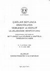 Research paper thumbnail of Passing to Prostas Type House in West Anatolia and the Location of this Type in the City Planning. Çağlar Boyunca Anadolu'da Yerleşim ve Konut Uluslararası Sempozyumu.