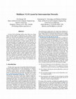 Research paper thumbnail of Multilayer VLSI Layout for Interconnection Networks