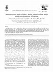 Research paper thumbnail of Microstructural study of joule heated nanocrystalline alloys using in situ neutron diffraction