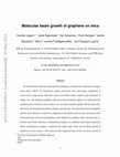 Research paper thumbnail of Molecular beam growth of graphene on mica