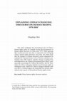 Research paper thumbnail of Explaining China’s Changing Discourse on Human Rights