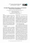 Research paper thumbnail of Reconfigurabilité en fréquence d’une antenne à cavité hautement directive à base de métamatériaux