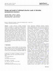 Research paper thumbnail of Design and model of wideband absorber made of ultrathin metamaterial structures