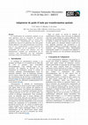 Research paper thumbnail of Adaptateur de guide d’onde par transformation spatiale