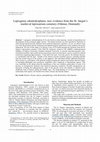 Research paper thumbnail of Leprogenic odontodysplasia: new evidence from the St. Jørgen’s medieval leprosarium cemetery (Odense, Denmark)