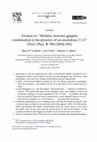 Research paper thumbnail of Erratum to: ?Modular invariant gaugino condensation in the presence of an anomalous ? [Nucl. Phys. B 700 (2004) 205]