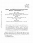 Research paper thumbnail of Modular invariant gaugino condensation in the presence of an anomalous