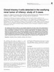 Research paper thumbnail of Clonal trisomy 4 cells detected in the ossifying renal tumor of infancy: study of 3 cases