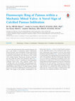 Research paper thumbnail of Fluoroscopic ring of pannus within a mechanic mitral valve: a novel sign of calcified pannus infiltration