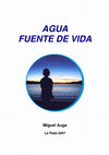 Research paper thumbnail of AGUA FUENTE DE VIDA