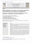 Research paper thumbnail of Abuso o dependencia a la cocaína y otros trastornos psiquiátricos. Estudio Madrid sobre la prevalencia de la patología dual