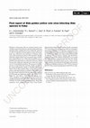 Research paper thumbnail of First report of Sida golden yellow vein virus infecting Sida species in Cuba