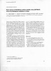 Research paper thumbnail of First report of Dicliptera yellow mottle virus (DiYMoV) infecting Dicliptera vahliana in Cuba