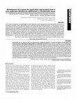 Research paper thumbnail of Development of a system for rapid plant regeneration from in vitro sugarcane(Saccharum officinarum L.) meristematic tissue