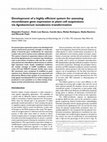 Research paper thumbnail of Development of a highly efficient system for assessing recombinant gene expression in plant cell suspensions via Agrobacterium tumefaciens transformation