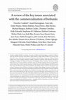 Research paper thumbnail of A review of the key issues associated with the commercialization of biobanks