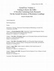 Research paper thumbnail of GestalTest, Volume 1: Getting to Know the GIRL: A Novella Containing Early Research On the Gestalt Inventory of Resistance Loadings (GIRL)