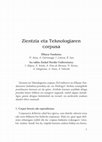 Research paper thumbnail of Zientzia eta Teknologiaren corpusa