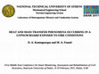 Research paper thumbnail of HEAT AND MASS TRANSFER PHENOMENA OCCURRING IN A GYPSUM BOARD EXPOSED TO FIRE CONDITIONS