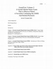 Research paper thumbnail of GestalTest, Volume 2: A Gestalt Mental Status Exam That is Observer Rated: A Novelette Containing the GMSE  And Related Research