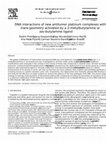 Research paper thumbnail of DNA interactions of new antitumor platinum complexes with trans geometry activated by a 2-metylbutylamine or sec-butylamine ligand