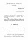 Research paper thumbnail of La mutación constitucional consecuencia de la integración europea y la necesaria reforma de la constitución