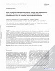 Research paper thumbnail of Poor psychological health status among patients with inflammatory rheumatic diseases and osteoarthritis in multidisciplinary rehabilitation: Need for a routine psychological assessment