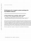 Research paper thumbnail of Performance of a cryogenic system prototype for the XENON1T detector