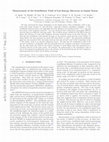 Research paper thumbnail of Measurement of the scintillation yield of low-energy electrons in liquid xenon