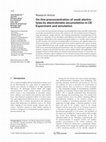 Research paper thumbnail of On-line preconcentration of weak electrolytes by electrokinetic accumulation in CE: Experiment and simulation