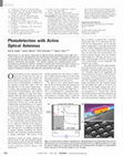 Research paper thumbnail of Photodetection with Active Optical Antennas