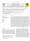 Research paper thumbnail of Androgenic effects of a Canadian bleached kraft pulp and paper effluent as assessed using threespine stickleback (Gasterosteus aculeatus)