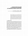 Research paper thumbnail of An Application of Iso-Gum in the Method for Estimating the Dimensional Errors of Bent Parts