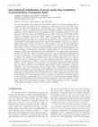 Research paper thumbnail of Non-isothermal modification of purely elastic flow instabilities in torsional flows of polymeric fluids