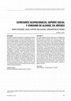 Research paper thumbnail of Estres ocupacional, soporte social y consumo de alcohol en jóvenes