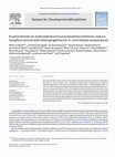 Research paper thumbnail of Examination of an antecedent communication intervention to reduce tangibly maintained challenging behavior: A controlled analog analysis