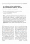 Research paper thumbnail of Evaluating management strategies for the thornback ray Raja clavata: Are marine protected areas better than traditional fisheries management?