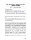 Research paper thumbnail of Scour Characteristics of Saturated Levees Due to Floodwall Overtopping