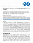 Research paper thumbnail of Stability Analysis of Multilateral High Density Pad Wells in the Three Forks Formation