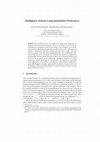 Research paper thumbnail of Intelligence Analysis Using Quantitative Preferences