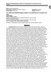 Research paper thumbnail of Advanced epidemiological studies on toxoplasmosis in animals and man