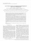 Research paper thumbnail of Loss of Genetic Variation in Geographically Marginal Populations of Atriplex tatarica (Chenopodiaceae)