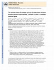 Research paper thumbnail of The nuclear vitamin D receptor controls the expression of genes encoding factors which feed the “Fountain of Youth” to mediate healthful aging