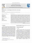 Research paper thumbnail of Radiocarbon: A chronological tool for the recent past