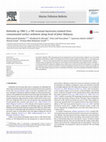 Research paper thumbnail of ￼Klebsiella sp. FIRD 2, a TBT-resistant bacterium isolated from contaminated surface sediment along Strait of Johor Malaysia