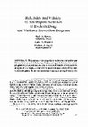 Research paper thumbnail of Reliability and Validity of Self-Report Measures to Evaluate Drug and Violence Prevention Programs