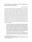 Research paper thumbnail of Sobre la comunicación, la no comunicación y el vínculo en la sociedad peruana: a propósito de La teta asustada de Claudia Llosa