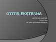 Research paper thumbnail of OTITIS EKSTERNA